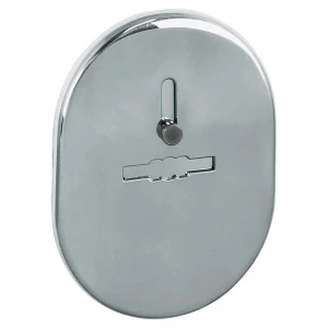 Накладка на сувальдный замок ESC.S-lift.SF/OV.476 (ESC 476) с шторкой СР хром