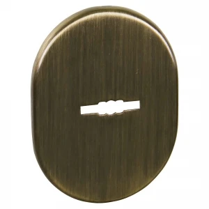 Накладка на сувальдный замок ESC.S.SF/OV.475 (ESC 475) AB зелёная бронза