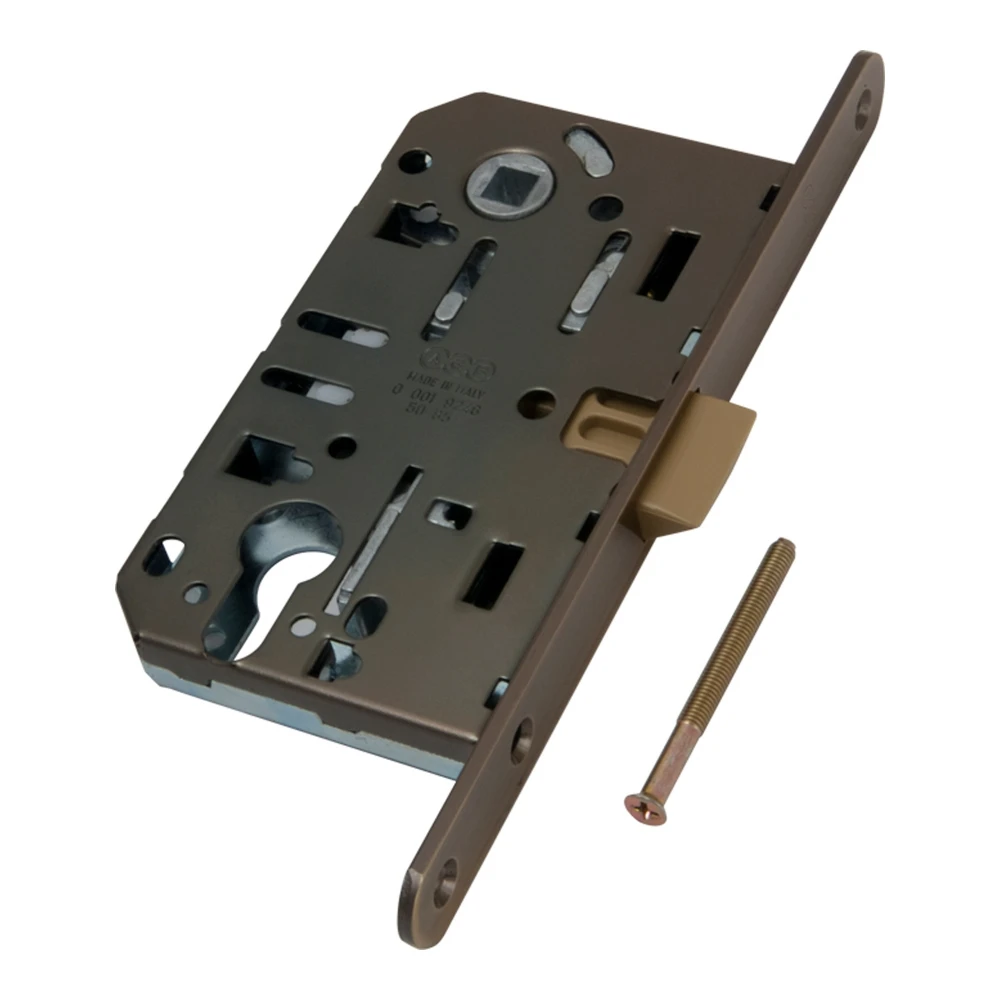 Фото Корпус врезного замка под цилиндр MEDIANA EVOLUTION B01103.50.12 (античная бронза)