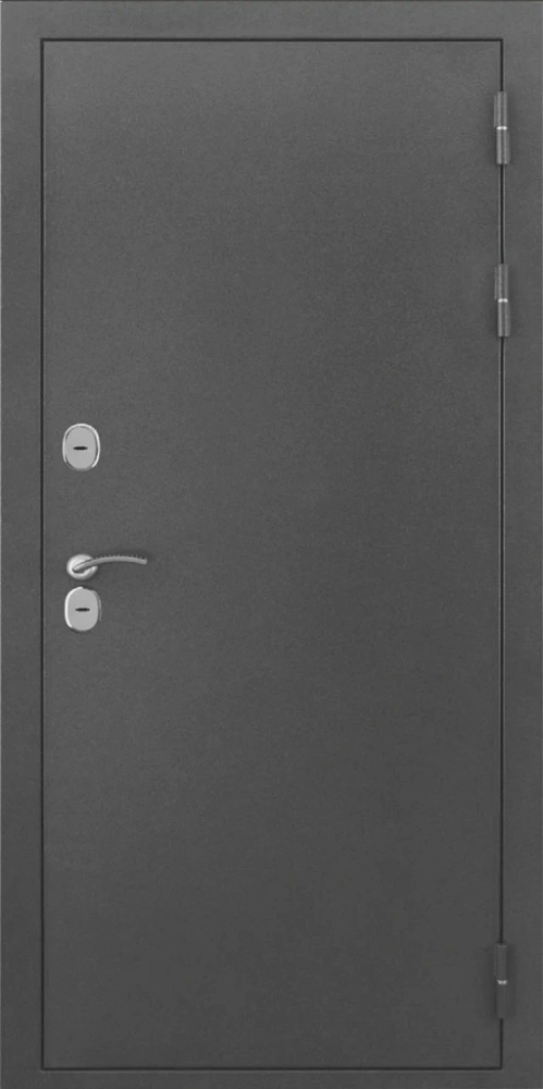 Входная дверь ДвериПРО L-Термо серебро ФЛ-700 (10мм, ясень грей) DPRO198028 внешняя сторона