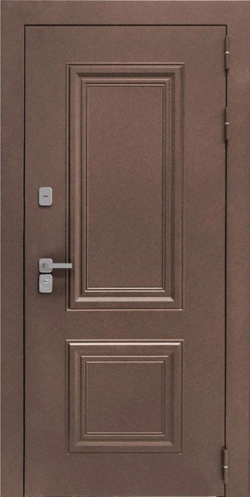 Входная дверь ДвериПРО Д-68 СБ-1 (ст. белое, 16мм, венге) DPRO198351 внешняя сторона