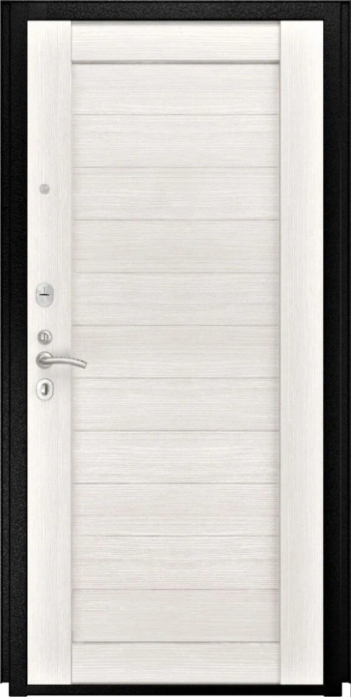 Входная дверь ДвериПРО Rosna СБ-3 листв. бел. (21 беленый дуб) DPRO198376 внутренняя сторона